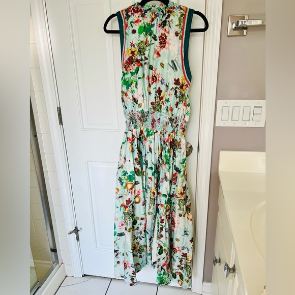 REVOLVE Dresses & Skirts - My Beachy Side Revolve Jardin Floral Garden Print Cotton High Slit Maxi Dress